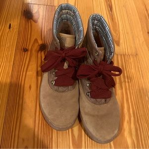 Keds Camp Boots - Tan, Women's Size 9